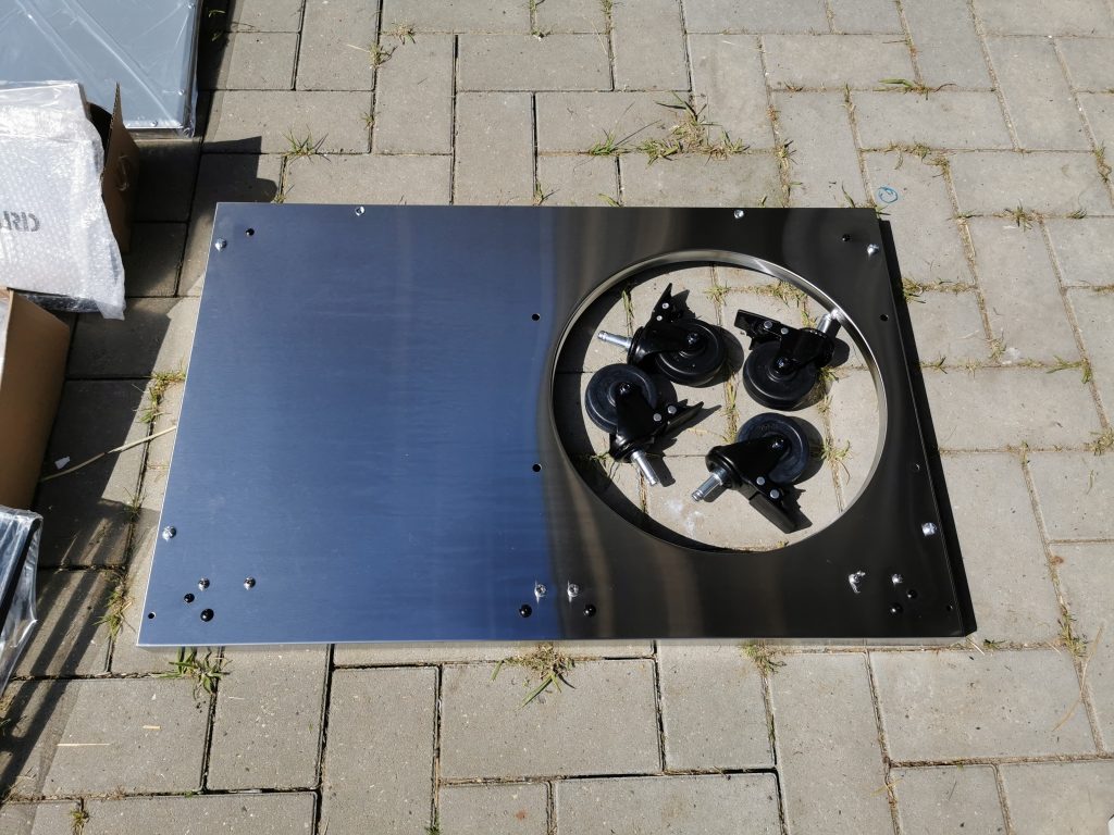 Burnhard Big Fred Deluxe 2023 Bodenplatte Rollen