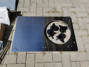 Burnhard Big Fred Deluxe 2023 Bodenplatte Rollen