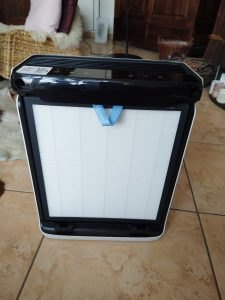 Levoit Vital 100s Smart Luftreininger mit offener Klappe