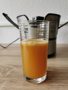 Moulinex JU385H Elea Duo Entsafter Apfelsaft ohne Schaum