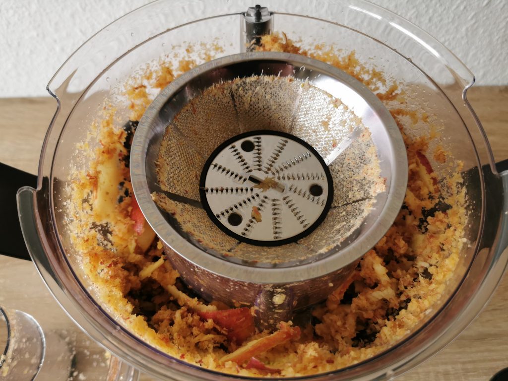 Moulinex JU385H Elea Duo Entsafter Apfeltrester
