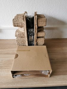 Moulinex JU385H Elea Duo Entsafter Auspacken