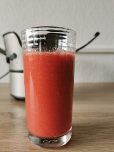 Moulinex JU385H Elea Duo Entsafter Glas Tomatensaft