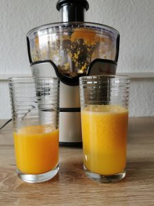Moulinex JU385H Elea Duo Entsafter Orangensaft gepresst entsaftet