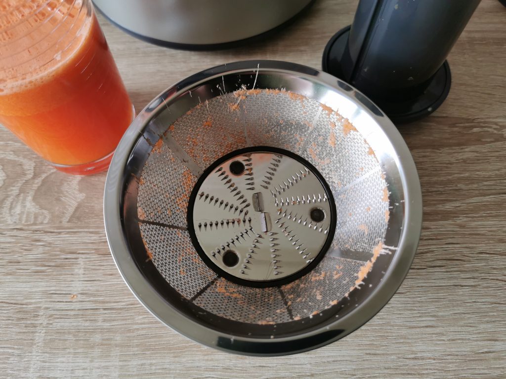 Moulinex JU385H Elea Duo Entsafter Sieb Karotten