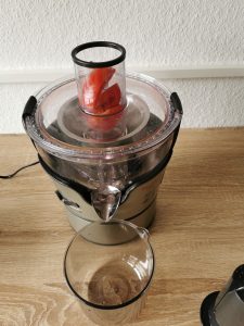 Moulinex JU385H Elea Duo Entsafter Tomaten