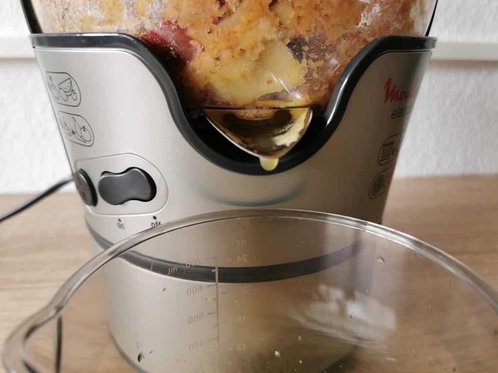 Moulinex JU385H Elea Duo Entsafter Tropfstopp