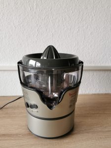 Moulinex JU385H Elea Duo Entsafter Zitruspresse von vorn