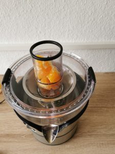 Moulinex JU385H Elea Duo Entsafter orange entsaften