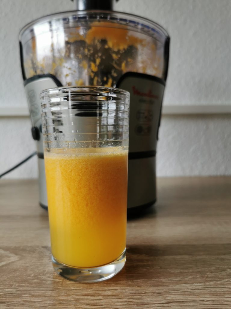 Moulinex JU385H Elea Duo Entsafter orangensaft