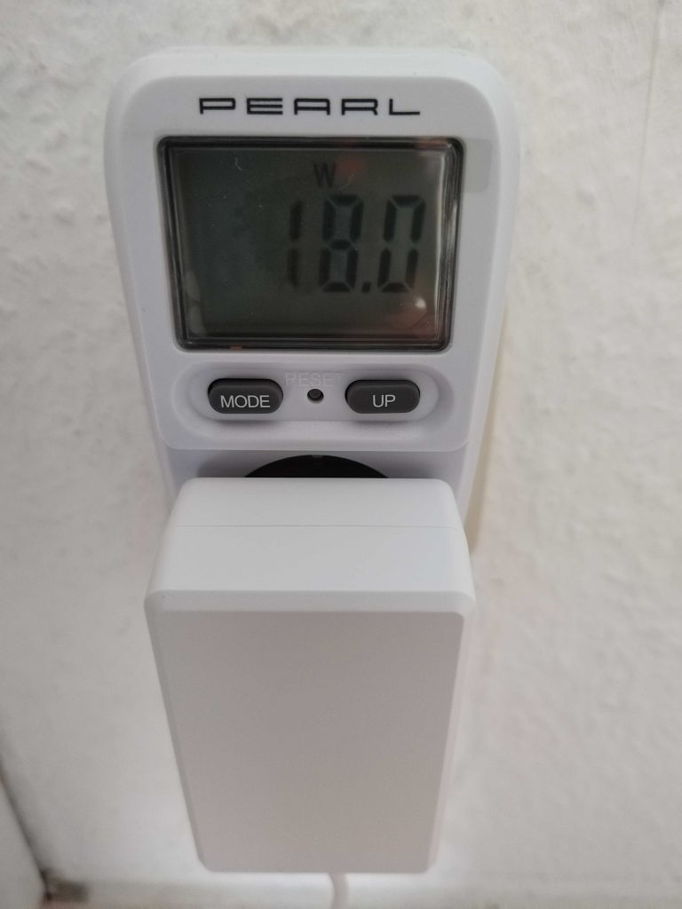 Stromverbrauch des Levoit Vital 100s Smart Luftreiningers