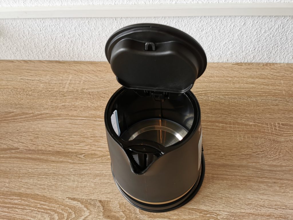 Tefal Includeo Wasserkocher Öffnung von oben