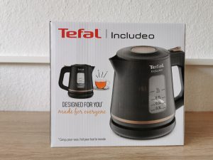 Tefal Includeo Wasserkocher Verpackung vorn