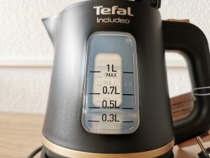 Tefal Includeo Wasserkocher seitlich Liter
