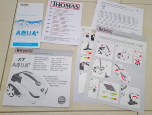 Thomas Pet and Family Aqua+ Staub- und Waschsauger Bedienungsanleitungen
