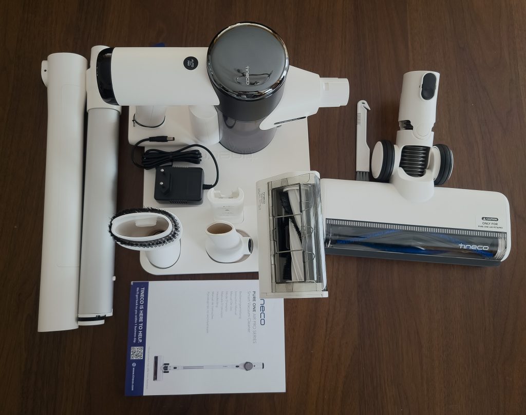 Tineco Pure ONE Air PRO Akku-Staubsauger Lieferumfang