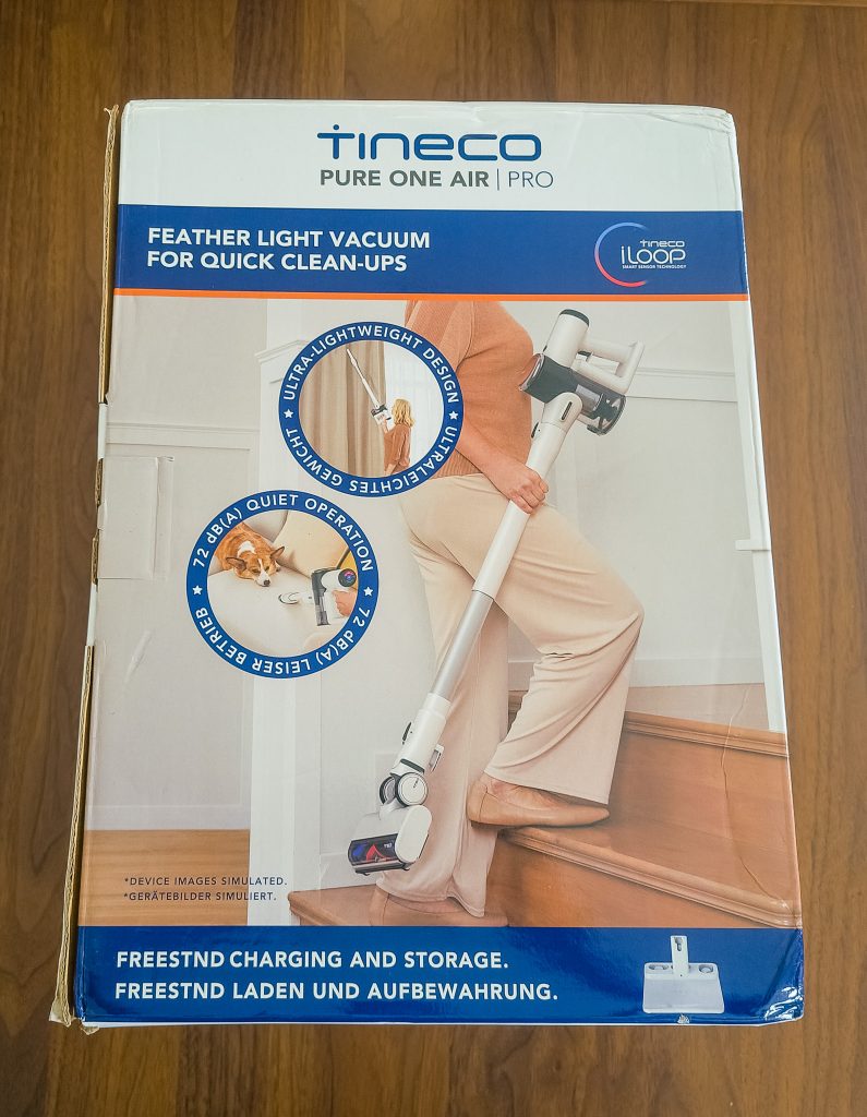 Tineco Pure ONE Air PRO Akku-Staubsauger Verpackung