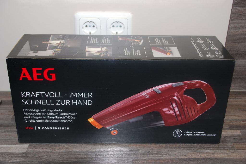AEG HX6 Handstaubsauger Karton
