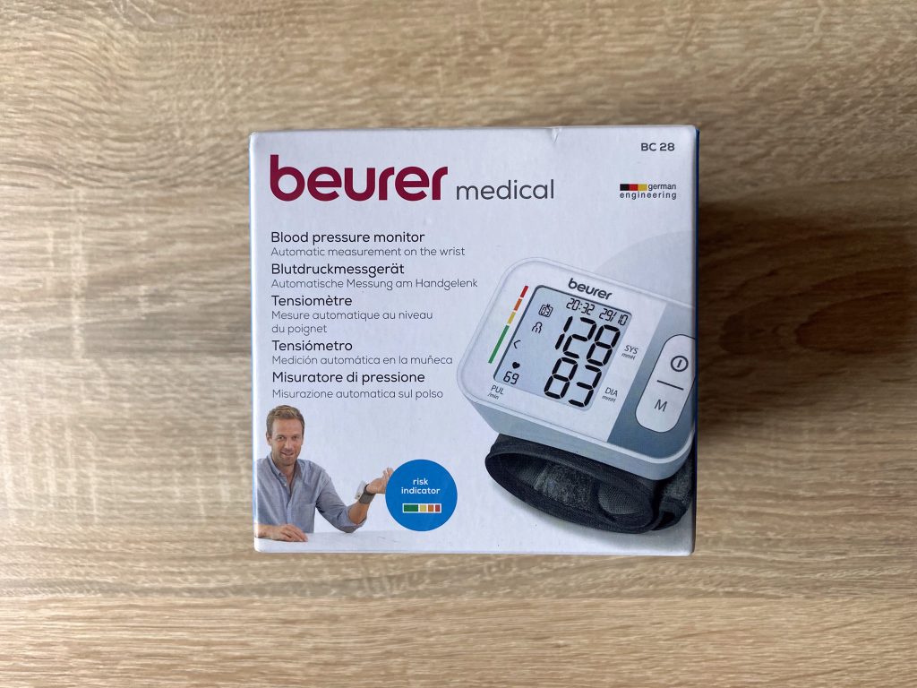 Beurer BC 28 Blutdruckmessgerät Verpackung