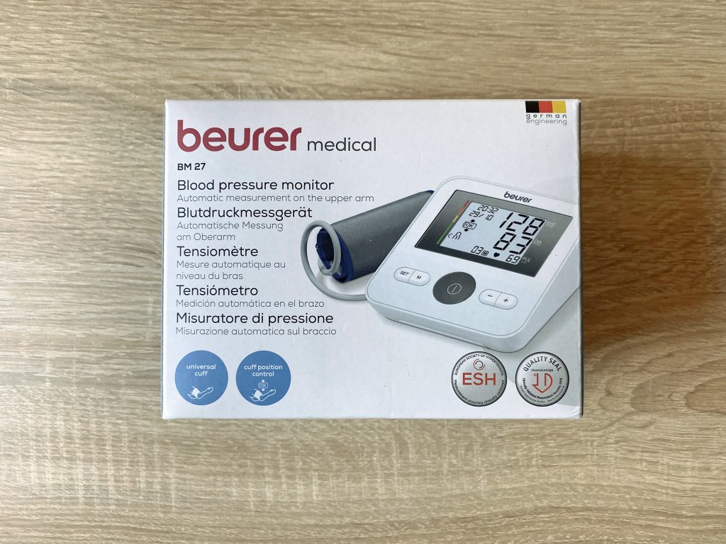 Beurer BM 27 Blutdruckmessgerät Verpackung