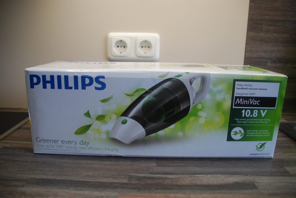 Philips MiniVac Handstaubsauger Karton