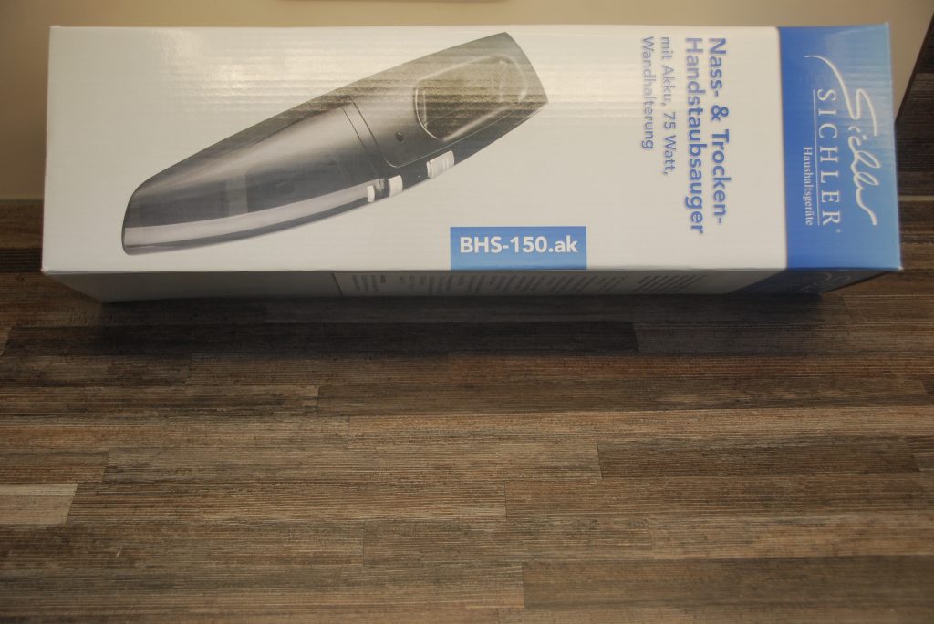 Sichler BHS-150ak Handstaubsauger Karton