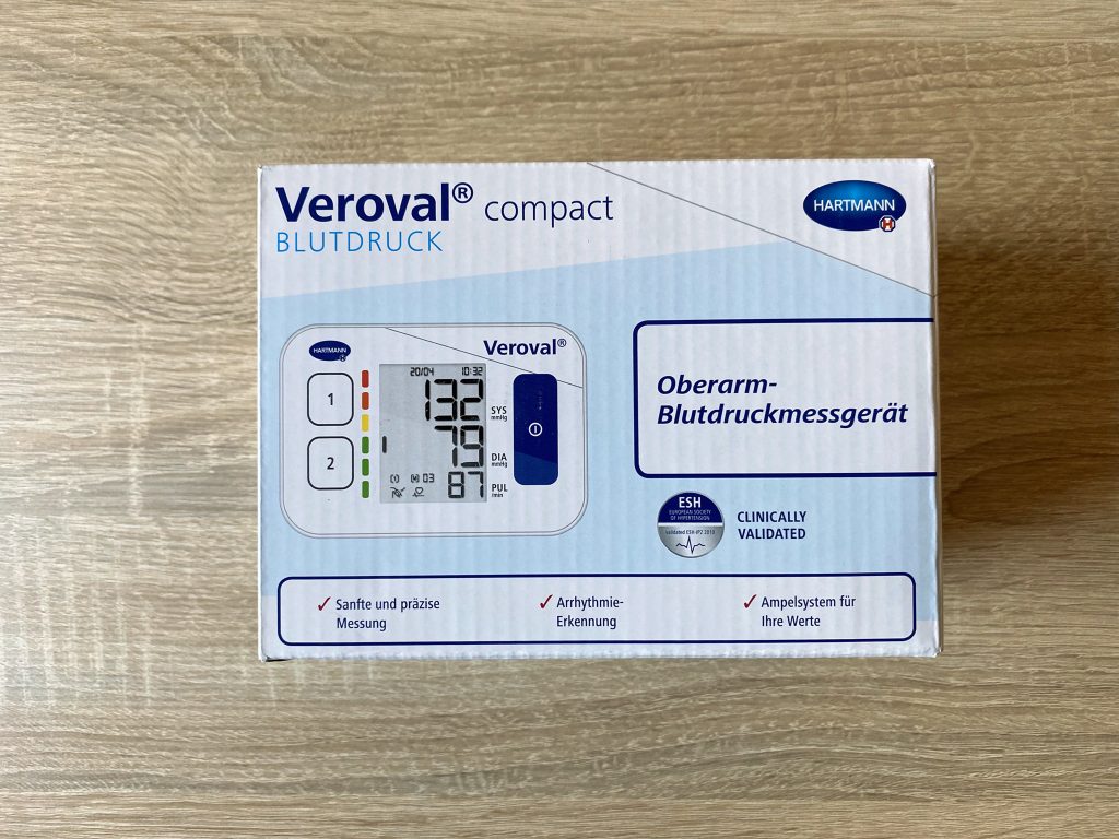 Veroval Compact Blutdruckmessgerät Verpackung