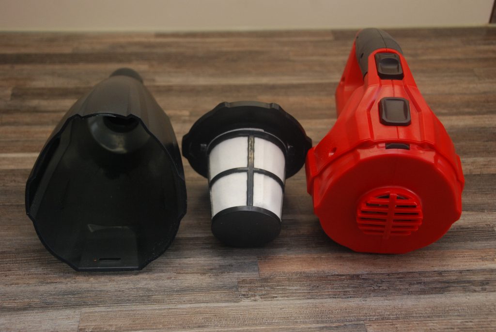Einhell TE-VC 18 Li Handstaubsauger auseinander