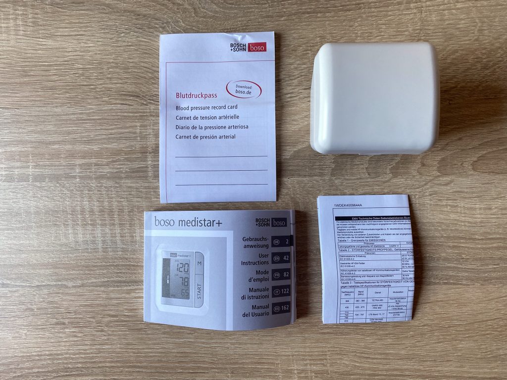 Boso Medistar+ Blutdruckmessgerät ausgepackt 1