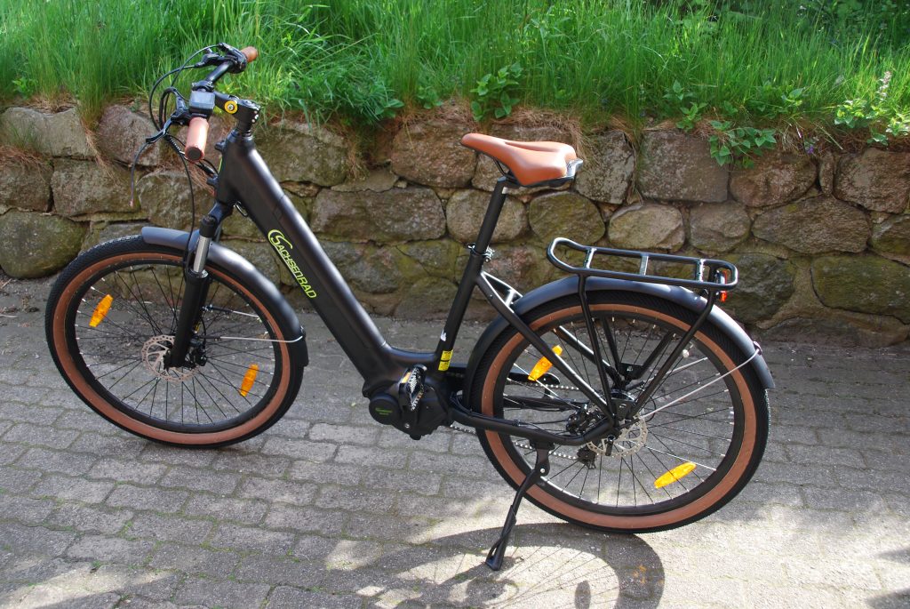 Sachsenrad E-SUV CityBike C5 Centro E-Bike aufgebaut