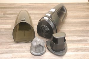 Sichler BHS-150ak Handstaubsauger auseinander