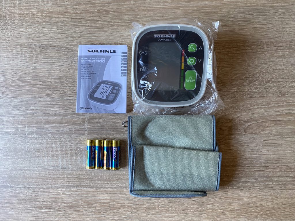 Soehnle Systo Connect 300 Blutdruckmessgerät ausgepackt
