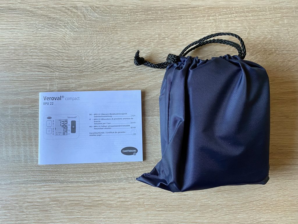 Veroval Compact Blutdruckmessgerät ausgepackt 1