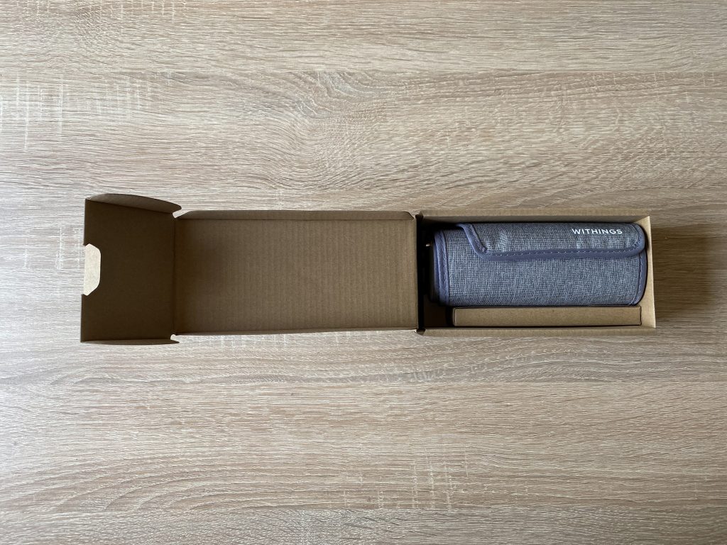 Withings BPM Connect Blutdruckmessgerät in der Verpackung