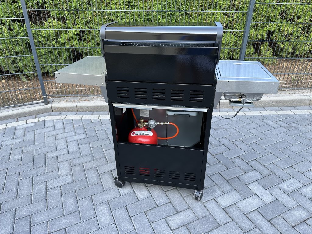 Grillfürst G310E Gasgrill Rückseite