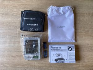 Medisana BU 584 Connect Blutdruckmessgerät ausgepackt 2