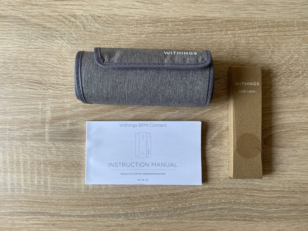 Withings BPM Connect Blutdruckmessgerät ausgepackt 1