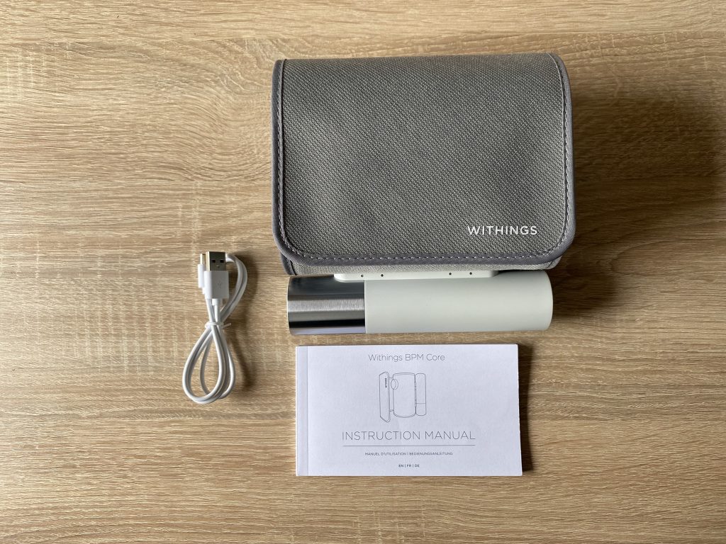 Withings BPM Core Blutdruckmessgerät ausgepackt 2