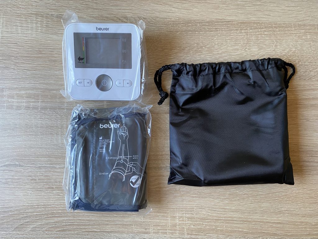 Beurer BM 27 Blutdruckmessgerät ausgepackt 2