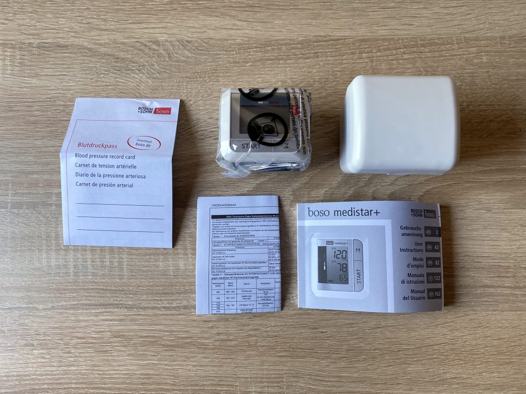 Boso Medistar+ Blutdruckmessgerät ausgepackt 2