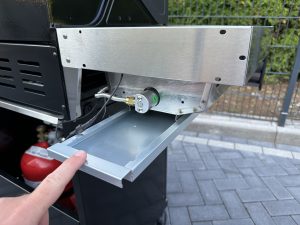 Grillfürst G310E Gasgrill Fettauffangschale Infrarotbrenner