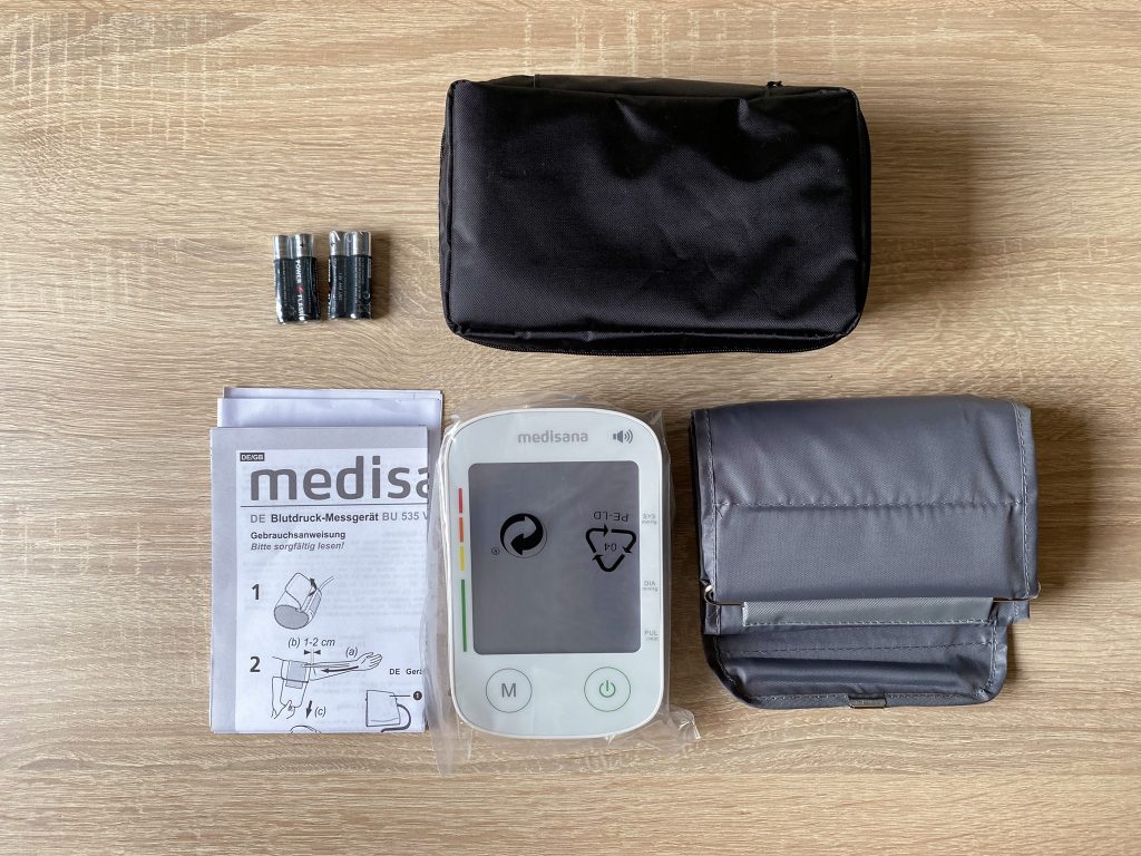 Medisana BU 535 Blutdruckmessgerät ausgepackt 2