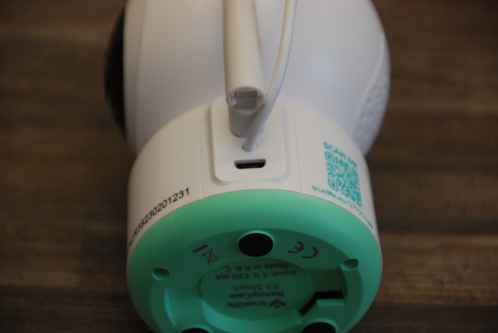 Truelife Nannycam R3 Babyphone USB-Anschluss