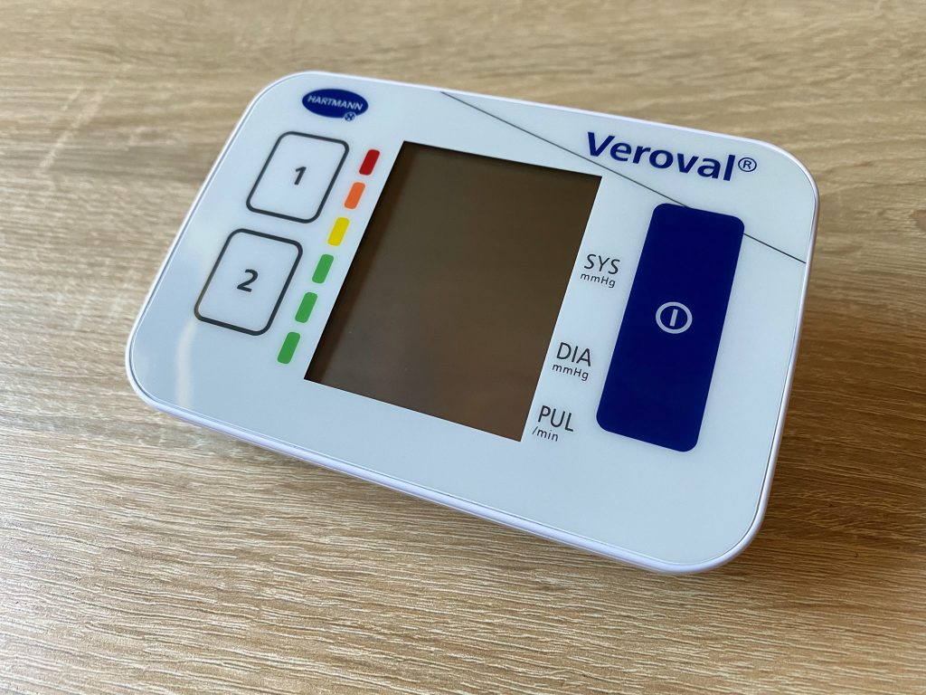 Veroval Compact Blutdruckmessgerät Frontansicht