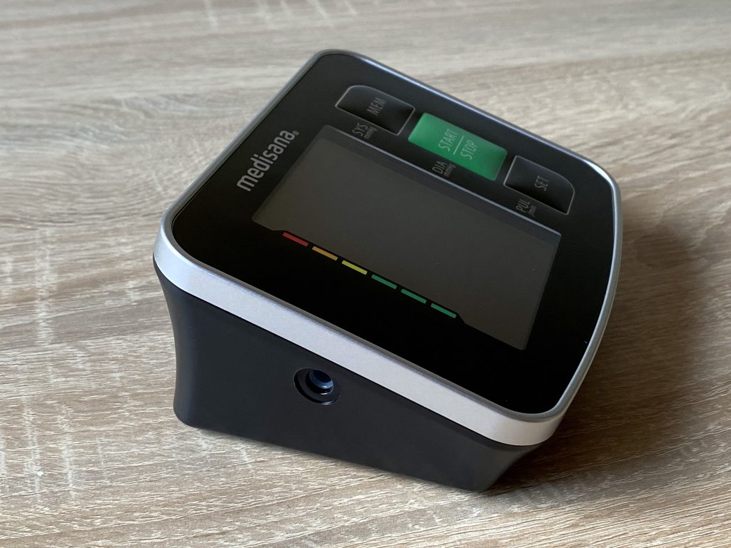 Medisana BU 516 Blutdruckmessgerät Seitenansicht