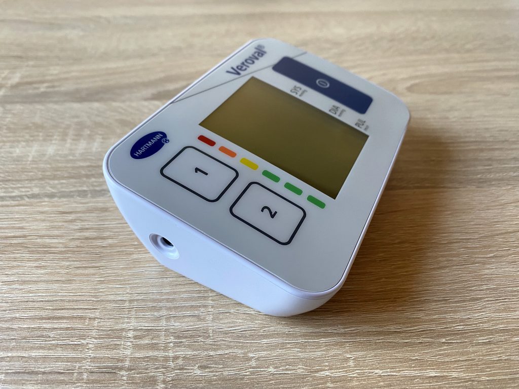 Veroval Compact Blutdruckmessgerät Seitenansicht