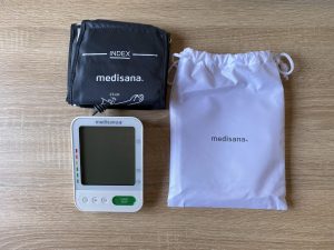 Medisana BU 584 Connect Blutdruckmessgerät ausgepackt 3