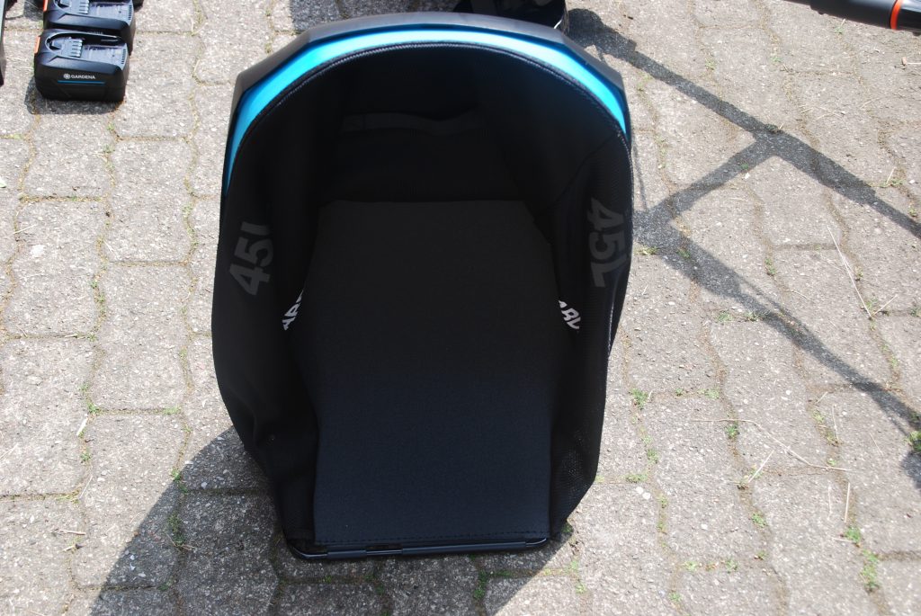 Gardena PowerMax 37-36V P4A Akku-Rasenmäher Fangsack