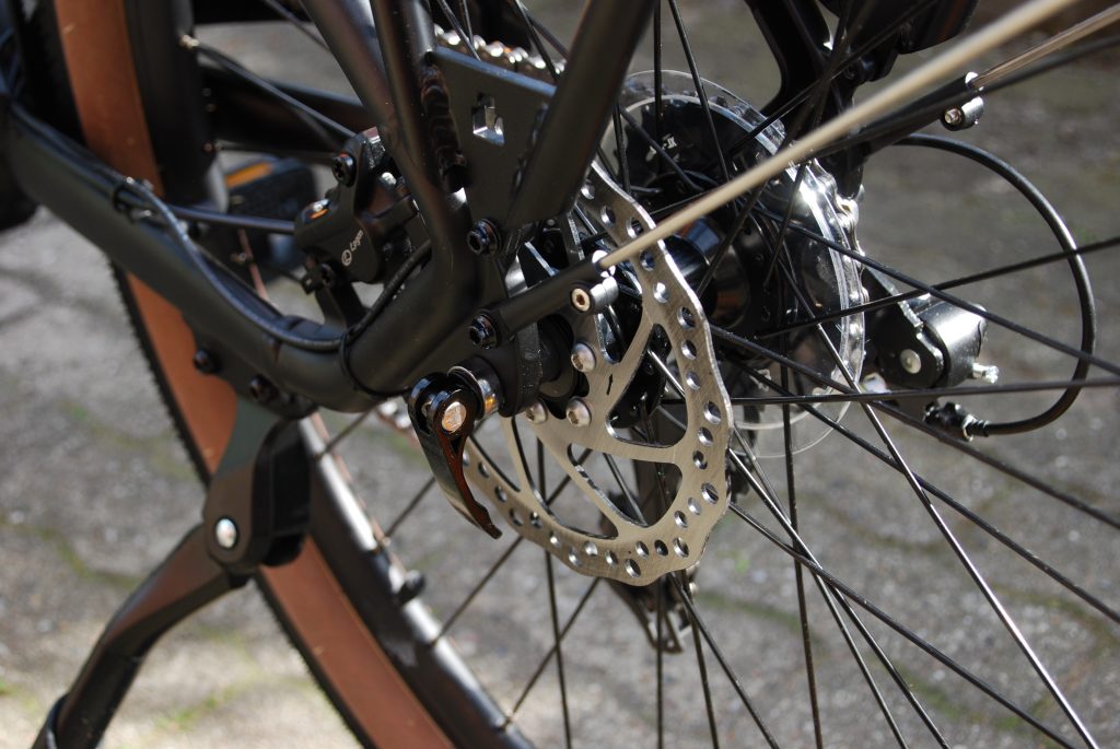 Sachsenrad E-SUV CityBike C5 Centro E-Bike Scheibenbremse hinten