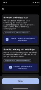 Withings BPM Core Blutdruckmessgerät App Einrichtung 3